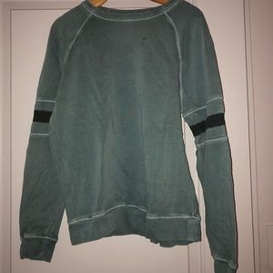 Green Striped sweatshirt